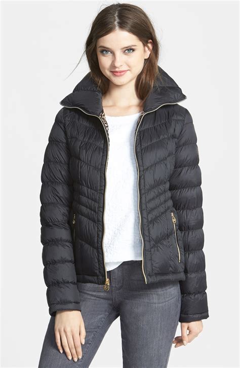 michael michael kors packable down jacket|Michael Kors lightweight down jacket.